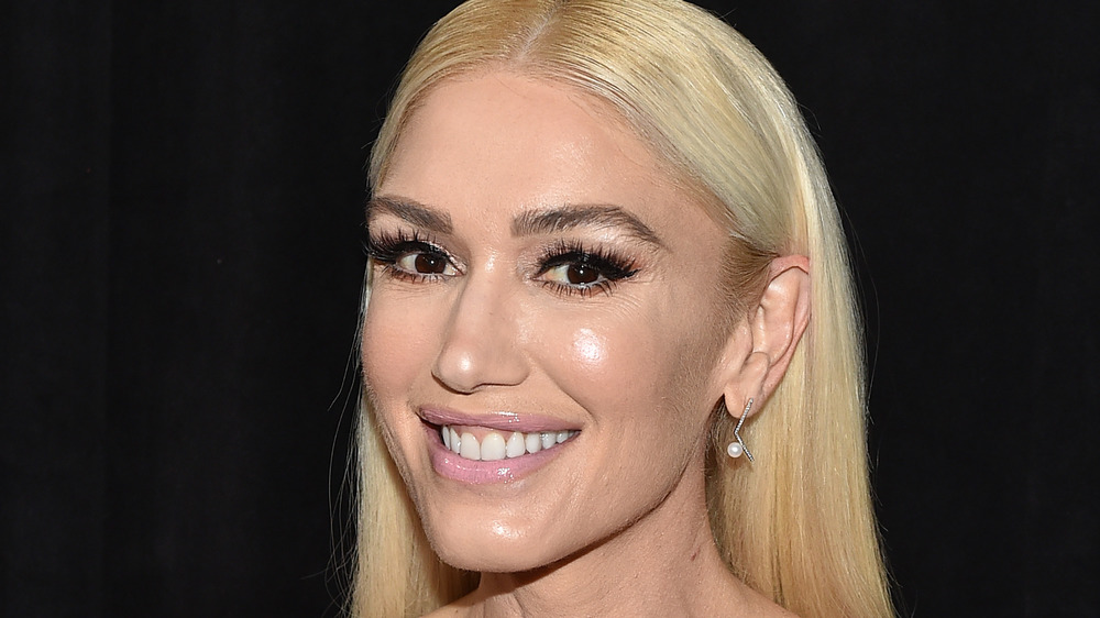 Gwen Stefani smiles