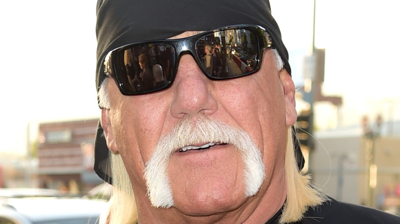 Hulk Hogan on the street