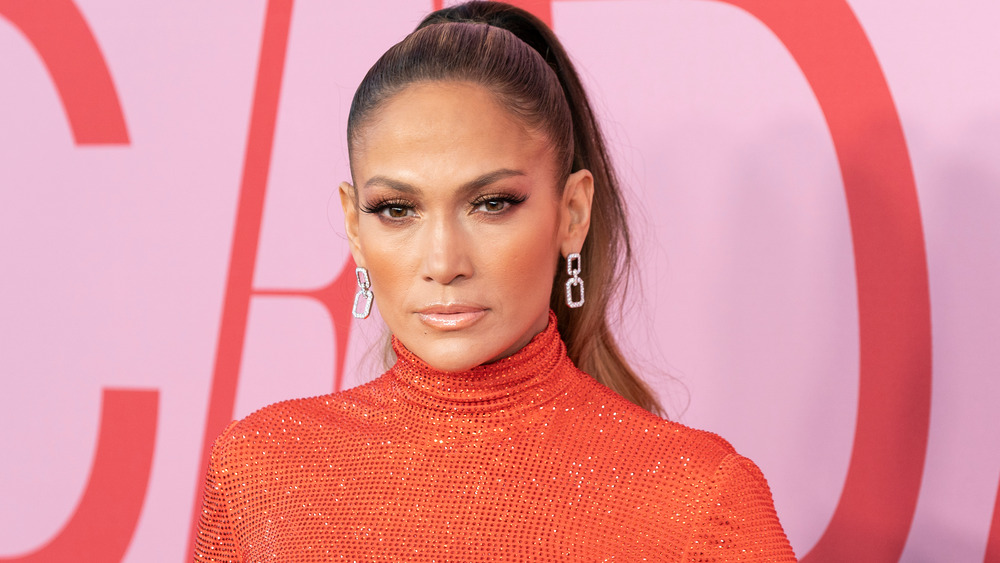 Jennifer Lopez high ponytail