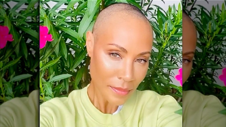 Jada Pinkett Smith after shaving her head