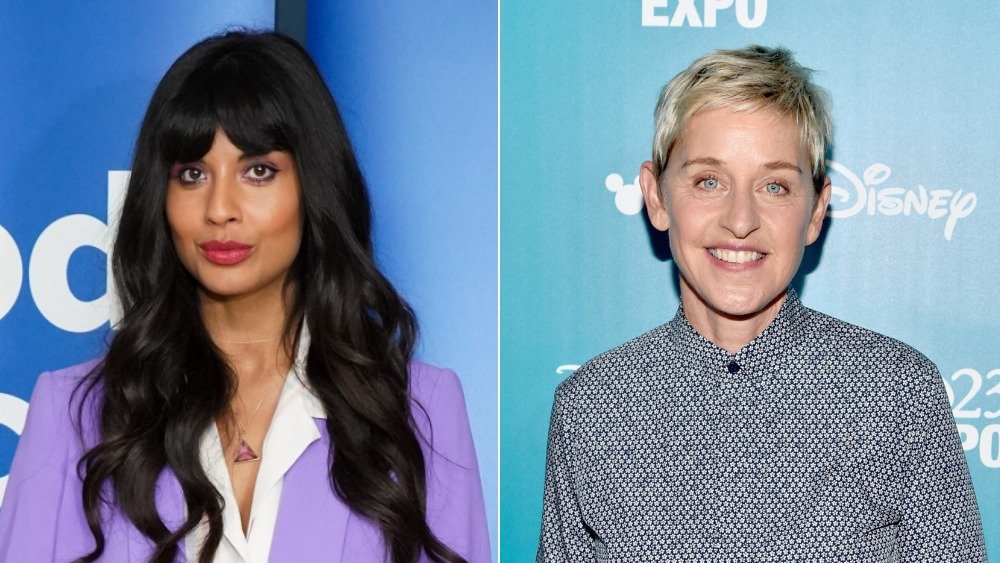 Jameela Jamil & Ellen DeGeneres 