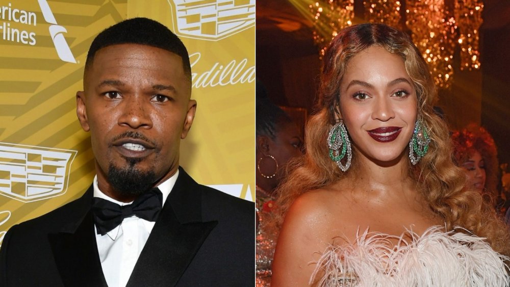 Jamie Foxx and Beyoncé