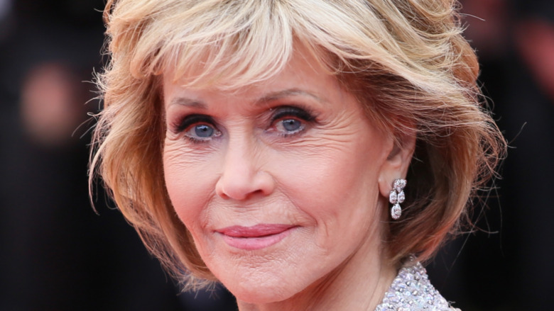 Jane Fonda smiling