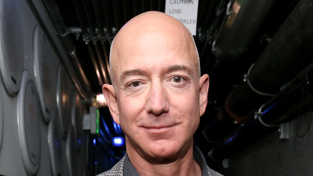 Jeff Bezos posing for a photo