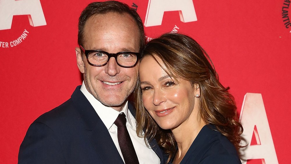 Clark Gregg and Jennifer Grey