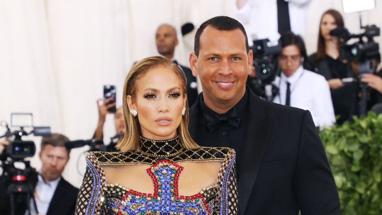 jlo and arod at met gala