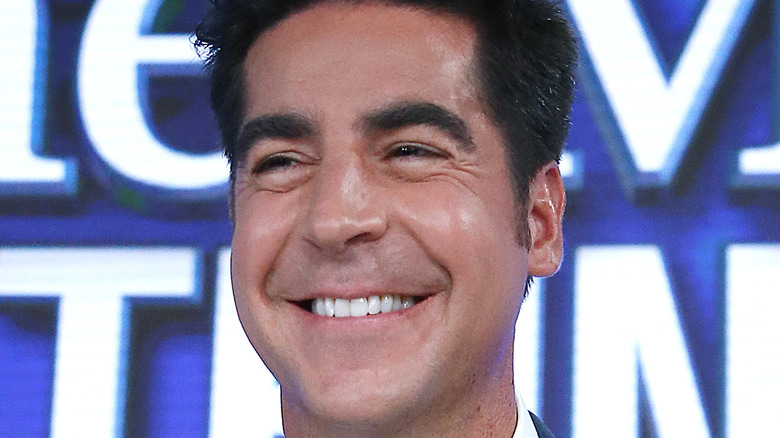 Jesse Watters on the set of The Five