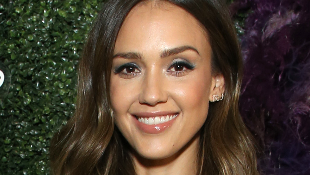 Jessica Alba smiling