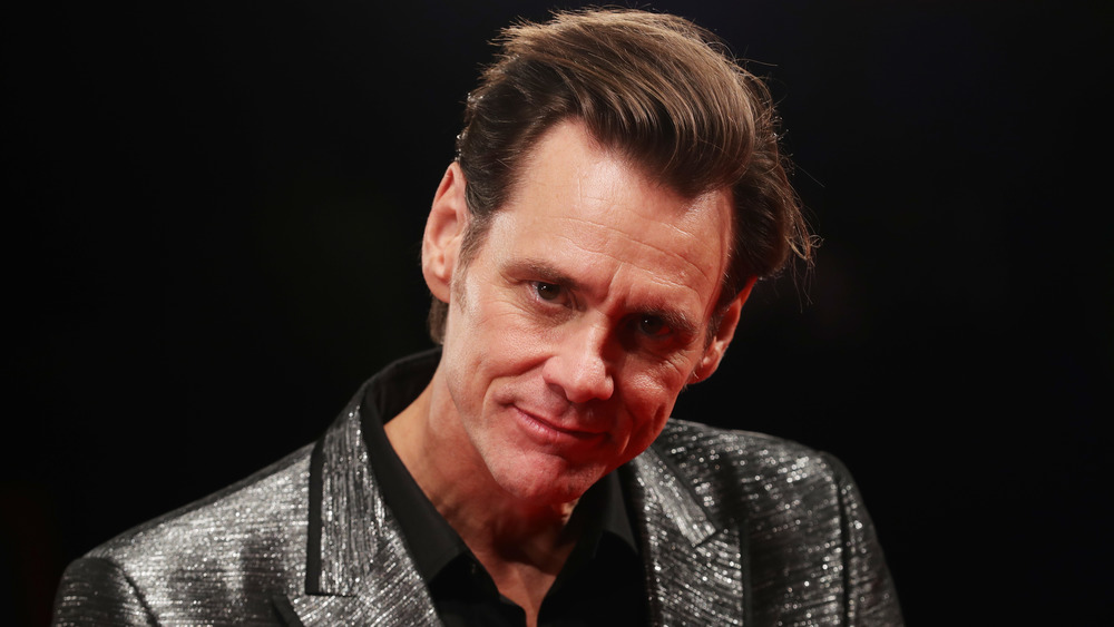 Jim Carrey looking sinister 