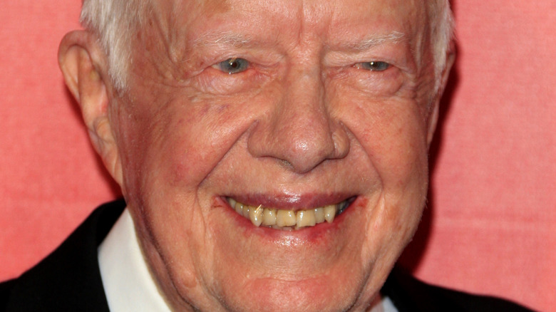 jimmy carter pink teeth