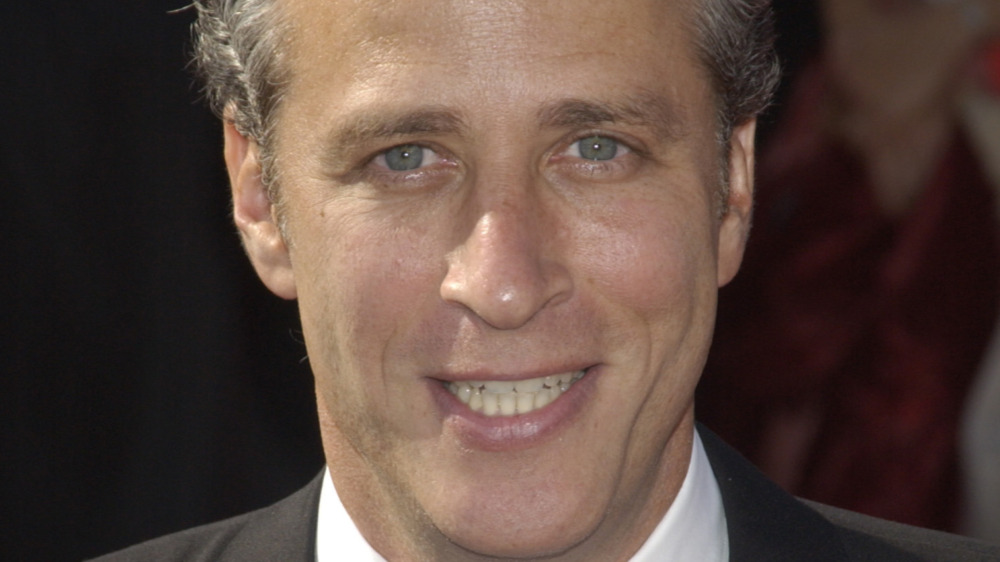 Jon Stewart smiling