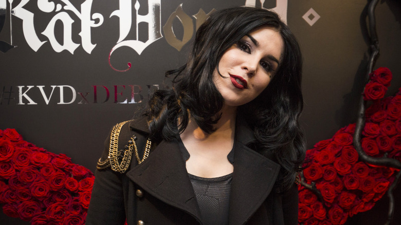 Kat Von D on the red carpet