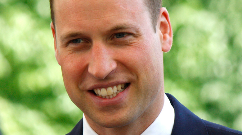 Prince William smiling