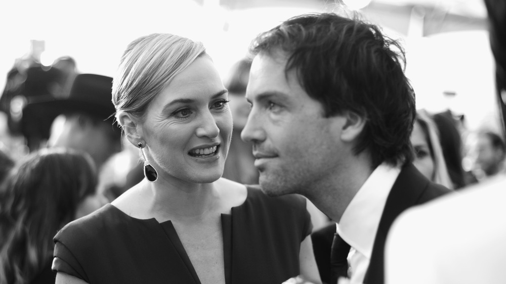 Kate Winslet and Ned Rocknroll at a red carpet event