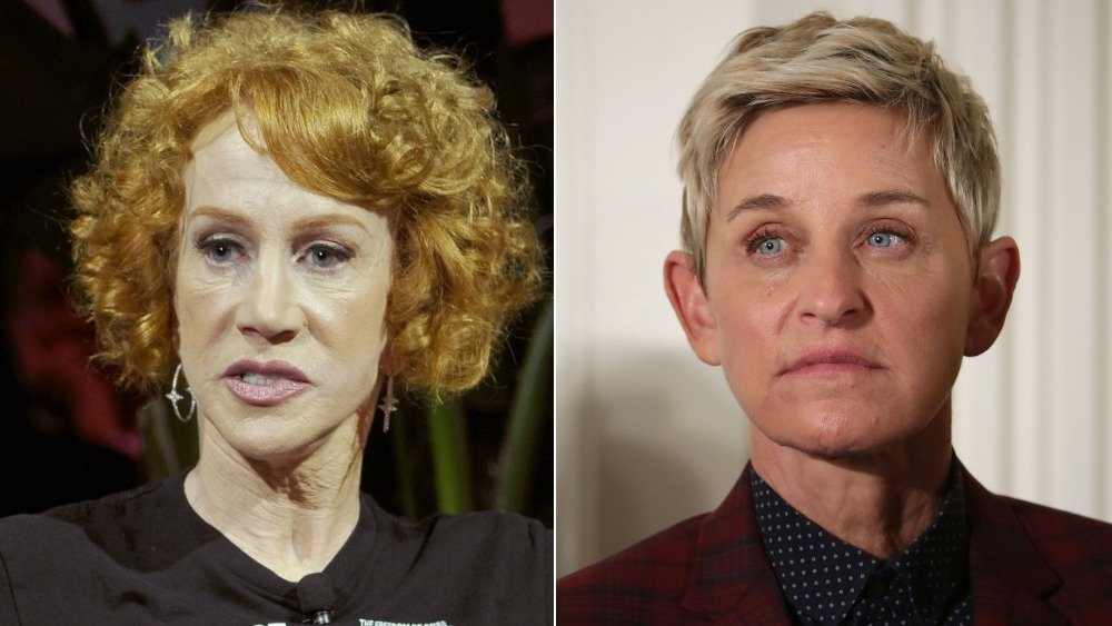 Kathy Griffin, Ellen DeGeneres 