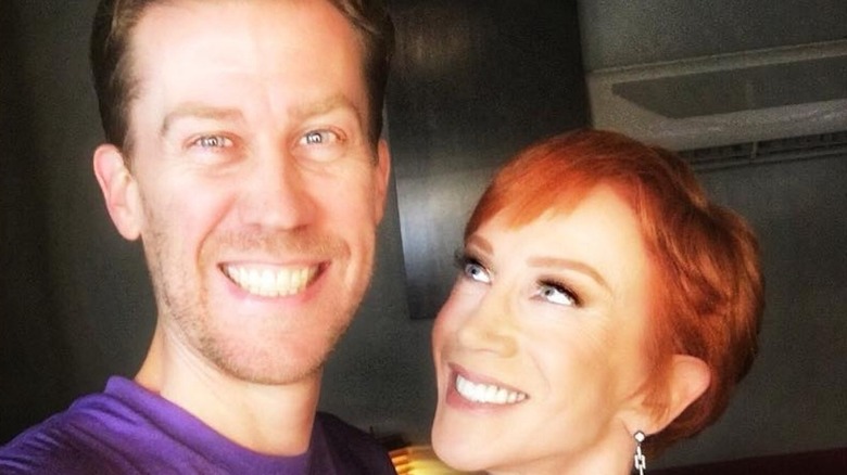 Randy Bick and Kathy Griffin selfie