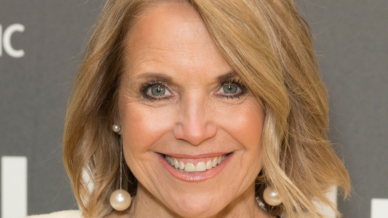 Katie Couric attends a National Geographic event