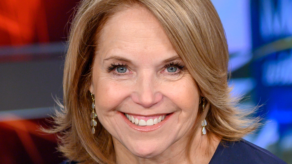 Katie Couric smiling