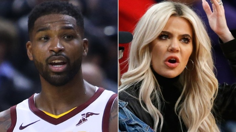 Tristan Thompson and Khloe Kardashian