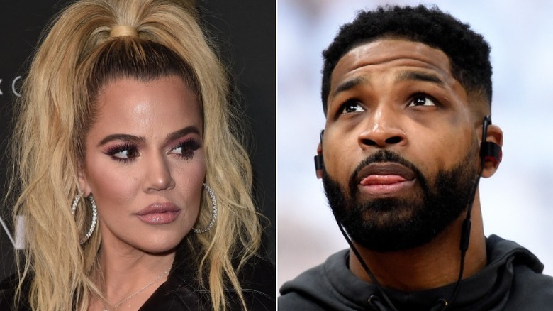 Khloé Kardashian and Tristan Thompson