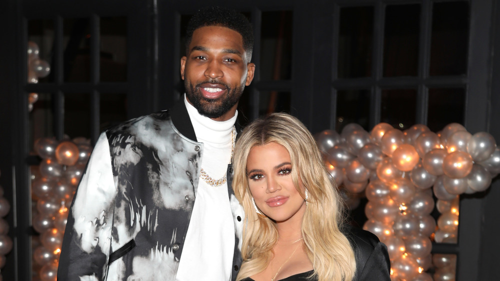 Khloe Kardashian and Tristan Thompson
