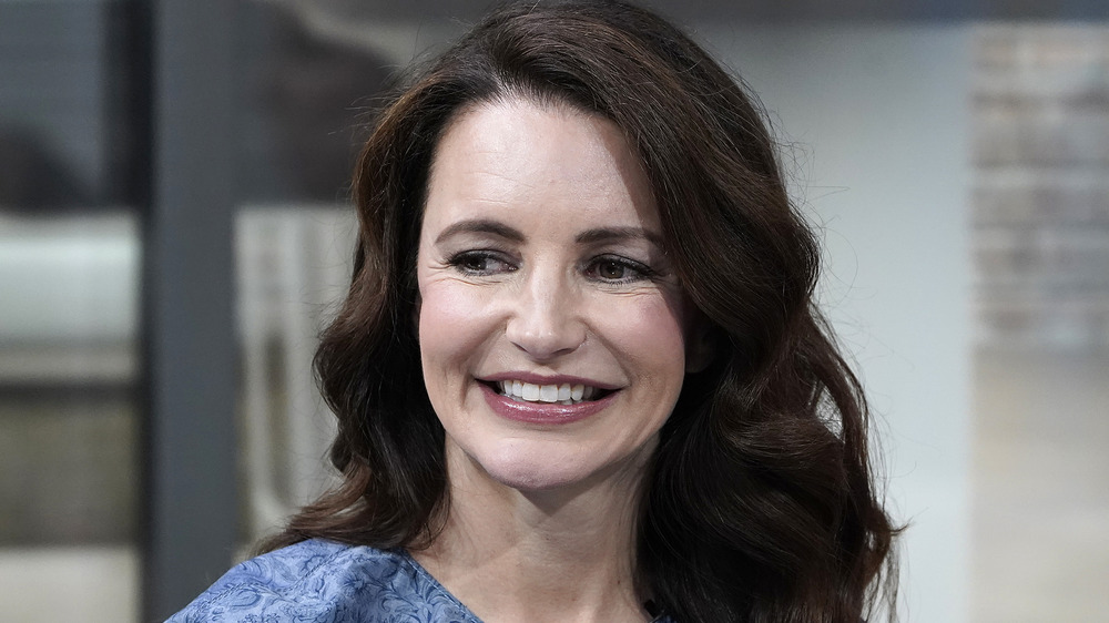 Kristin Davis smiling