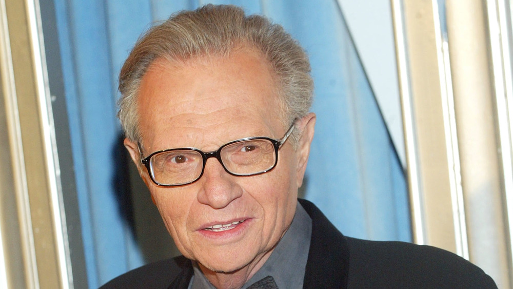 Larry King attends a gala in 2005