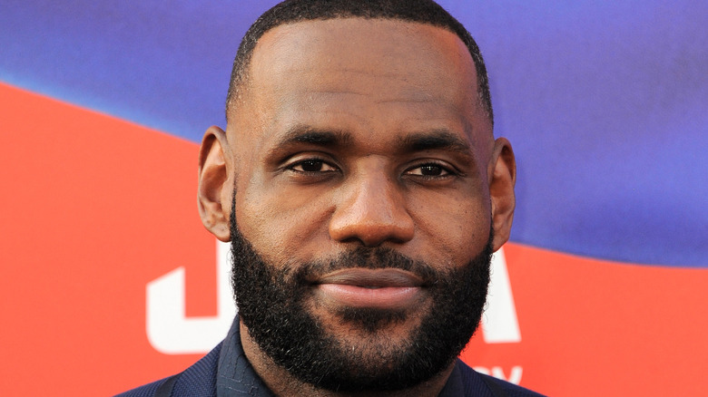 LeBron James Space Jam premiere 