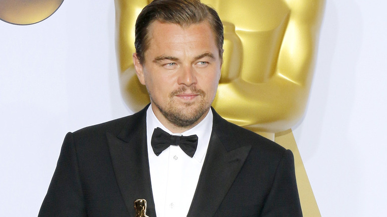 Leonardo DiCaprio at the 2016 Oscars