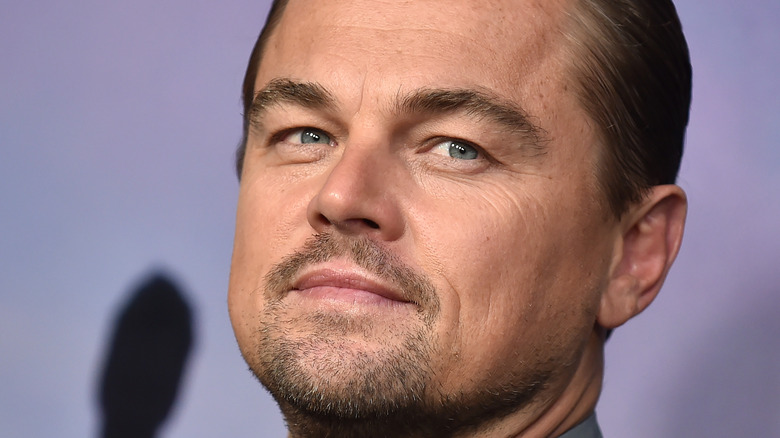Leonardo DiCaprio at movie premiere