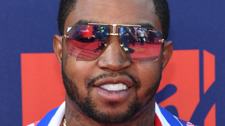 Lil Scrappy smiling