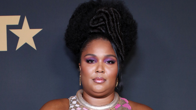 Lizzo on the red carpet