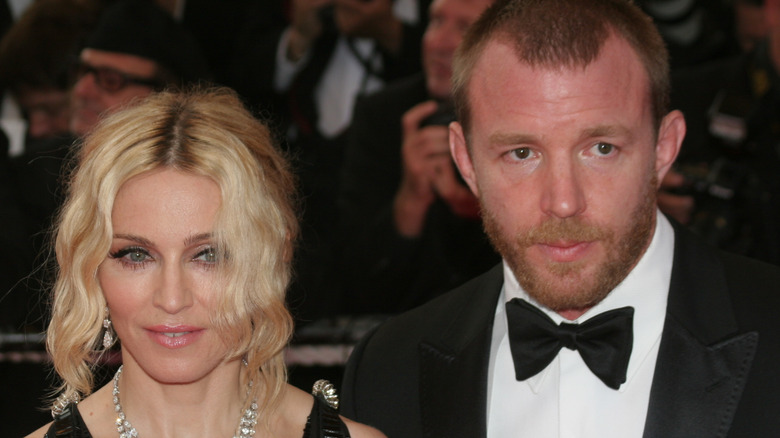 Madonna and Guy Ritchie on the red carpet