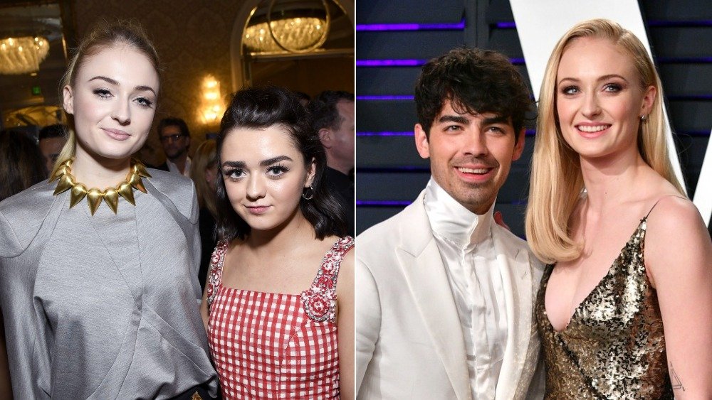 Sophie Turner, Maisie Williams, Joe Jonas, Sophie Turner