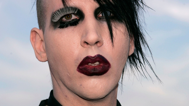 Marilyn Manson serious 