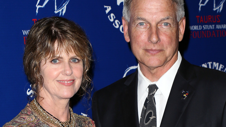 Pam Dawber and Mark Harmon attend the Stuntmen's Association of Motion Pictures 52nd Annual Awards Dinner 2013