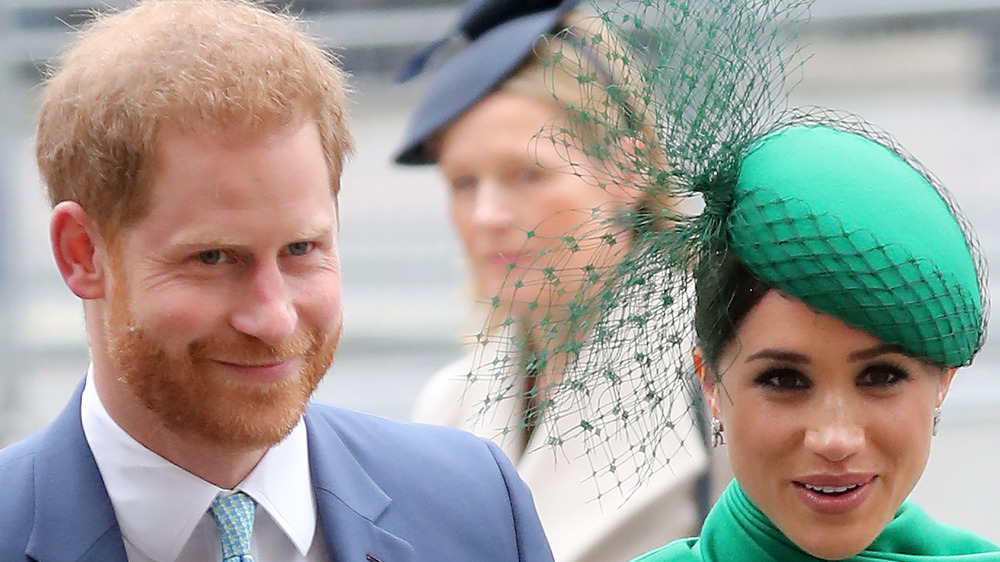 Prince Harry and Meghan Markle at event