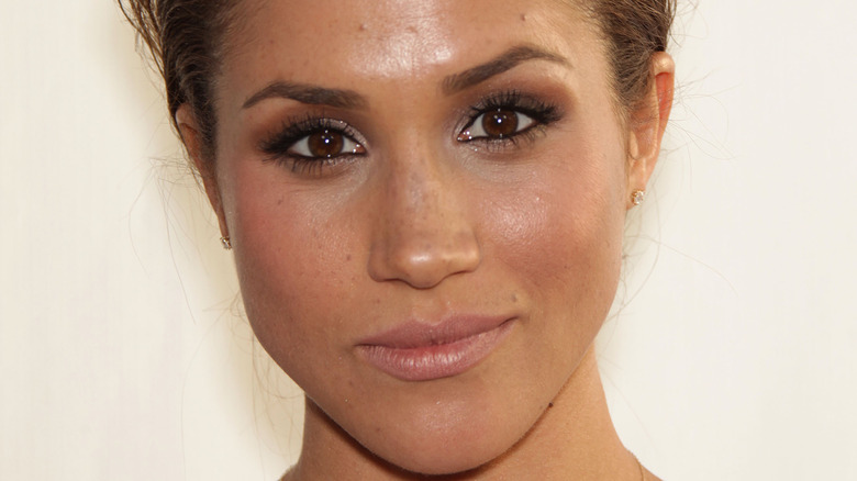 Meghan Markle brown eyes