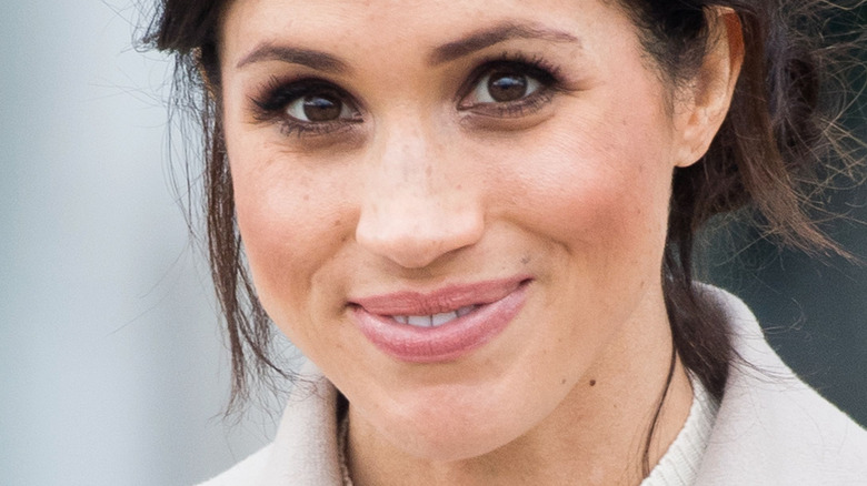 Meghan Markle brown eyes