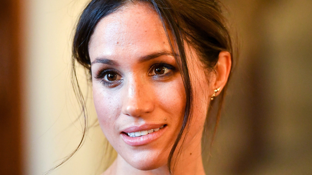 Meghan Markle at Cardiff Castle in 2018