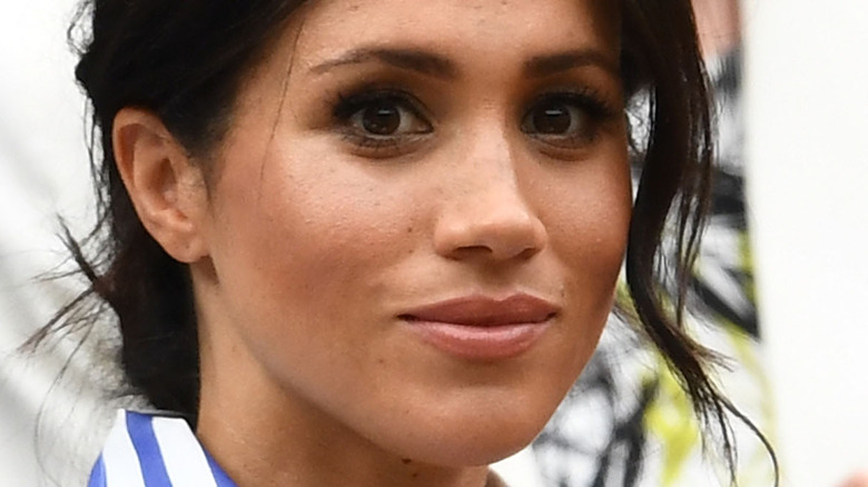 Meghan Markle brown eyes