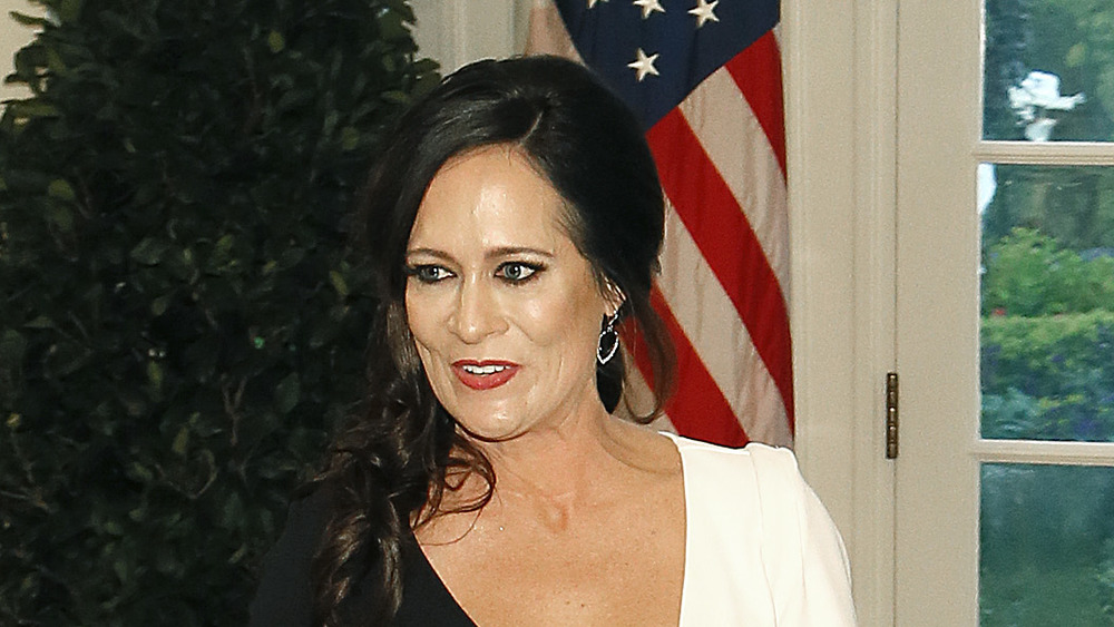 Stephanie Grisham arriving at State Dinner