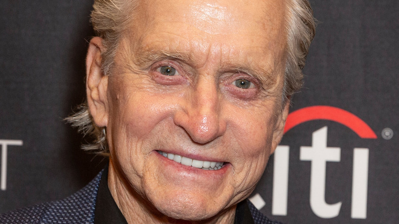 Michael Douglas on the red carpet