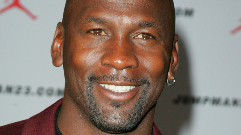 Michael Jordan smiling