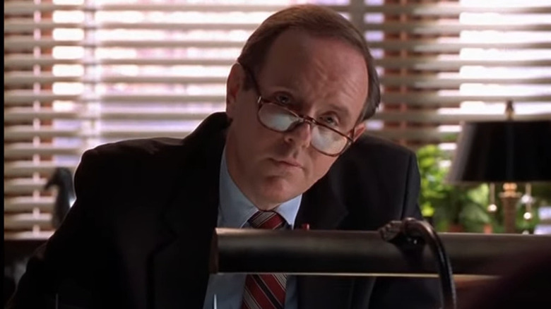 Michael Moriarty acting on Law & Order