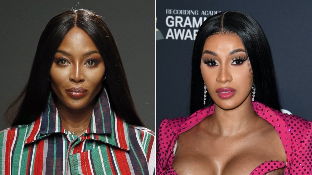 Model Naomi Campbell and rapper Cardi B