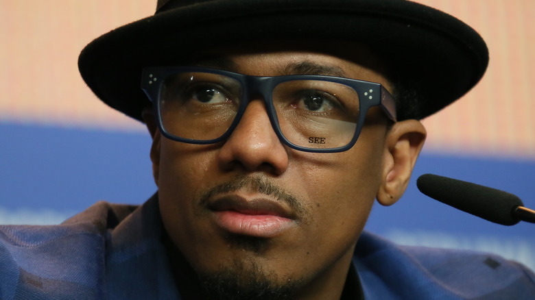 Nick Cannon in a fedora