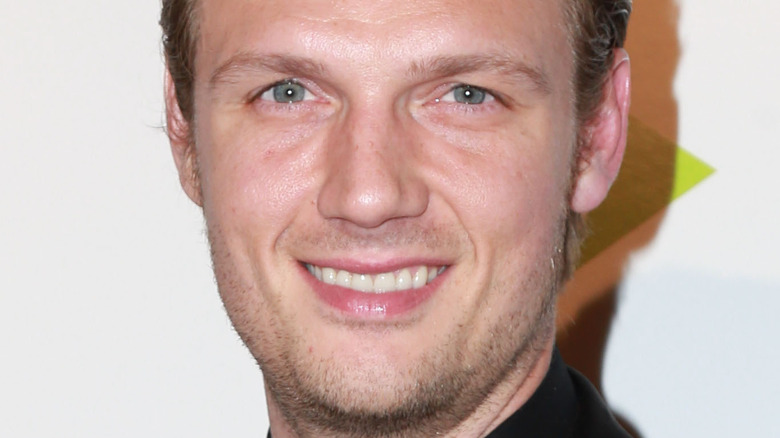 Nick Carter smiling