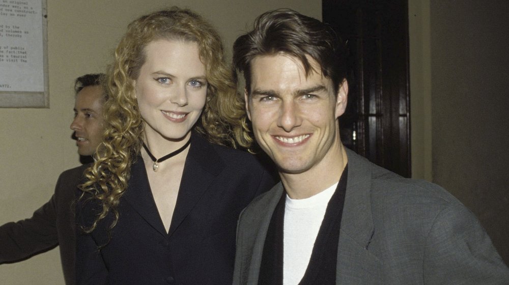Nicole Kidman and Tom Cruise in Sydney, Australia in 2001 