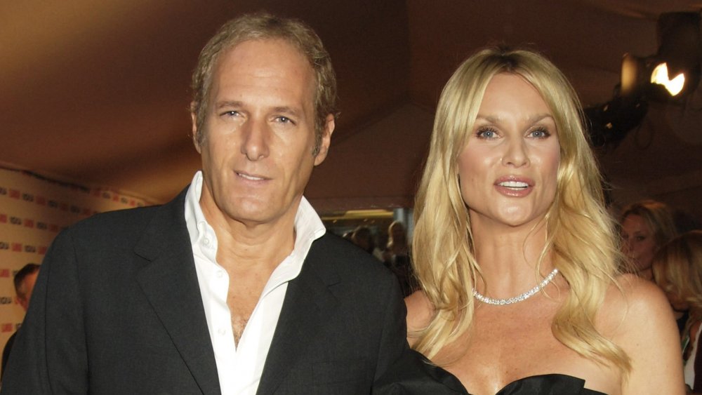 Michael Bolton and Nicolette Sheridan arrive at the Glamour Women Of The Year Awards (UK)